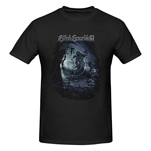 Blind Shirt Guardian Herrenanpassungs-Kurzärmler-Crewneck-T-Shirt, klassisches Baumwoll-T-Shirt von Oudrspo