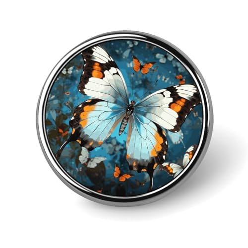 Blumen- und Schmetterlings-Anstecknadel für Männer, Giraffe und Sonnenblume, modische Brosche – niedliche Emaille-Abzeichen, Anstecknadel aus Aluminiumlegierung für Hüte, Hemden, Taschen, Jacken und Blumen- und Schmetterlings-Anstecknadel für Männer, Giraffe und Sonnenblume, modische Brosche – niedliche Emaille-Abzeichen, Anstecknadel aus Aluminiumlegierung für Hüte, Hemden, Taschen, Jacken und von Oudrspo