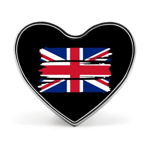 Britische Flagge Herz-Abzeichen Unisex Metall Memorial Reel Pin Revers Brosche Button Kleid Mantel Zubehör für Rucksack Hochzeit Britische Flagge Herz-Abzeichen Unisex Metall Memorial Reel Pin Revers Brosche Button Kleid Mantel Zubehör für Rucksack Hochzeit von Oudrspo