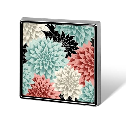 Dahlienblume, bunte Anstecknadel im Retro-Weltraum-Design für Männer und Frauen, quadratische modische Brosche – süße Emaille-Anstecker, Anstecknadel aus Aluminiumlegierung für Hüte, Hemden, Taschen, Dahlienblume, bunte Anstecknadel im Retro-Weltraum-Design für Männer und Frauen, quadratische modische Brosche – süße Emaille-Anstecker, Anstecknadel aus Aluminiumlegierung für Hüte, Hemden, Taschen, von Oudrspo