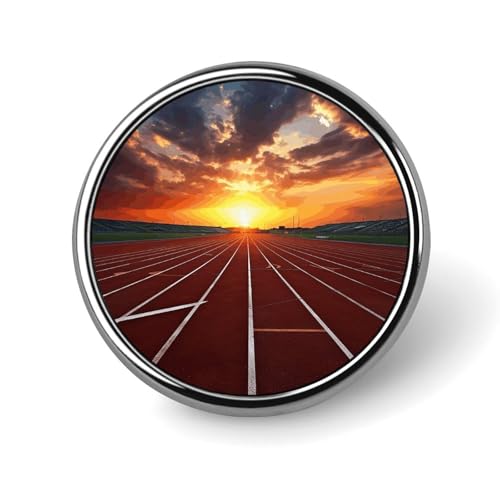 Dusk Running Track Runde Abzeichen Brosche Mode Revers Krawattennadeln Leichte Metall Brosche Abzeichen Für Männer Frauen Kostüm Dekoratives Accessoire Dusk Running Track Runde Abzeichen Brosche Mode Revers Krawattennadeln Leichte Metall Brosche Abzeichen Für Männer Frauen Kostüm Dekoratives Accessoire von Oudrspo