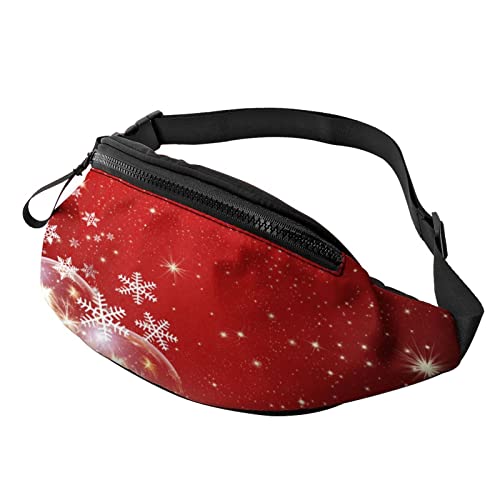 Frohe Weihnachten Running Fanny Pack Gürteltasche mit verstellbarem Riemen für Frauen Männer Sport Fitness Hände frei Brieftasche Gürteltasche von Oudrspo