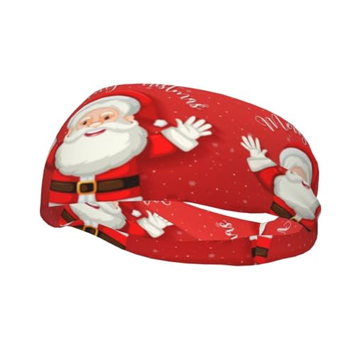 Frohe Weihnachten. Print Sport-Schweißband Hochleistungs-Stirnbänder Fitness-Enthusiasten Yoga Outdoor-Sport von Oudrspo