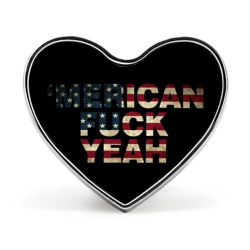 Fuck Yeah Vintage US-Flagge Herz-Abzeichen Unisex Metall Memorial Reel Pin Revers Brosche Button Kleid Mantel Zubehör für Rucksack Hochzeit Fuck Yeah Vintage US-Flagge Herz-Abzeichen Unisex Metall Memorial Reel Pin Revers Brosche Button Kleid Mantel Zubehör für Rucksack Hochzeit von Oudrspo