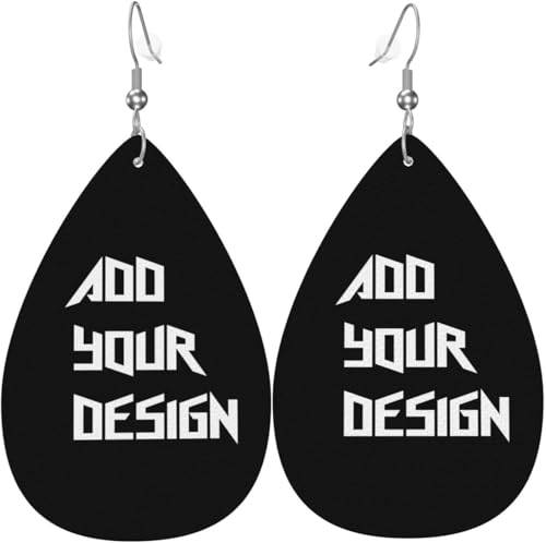 Fügen Sie Ihr Foto hinzu, Weihnachtsohrringe aus Leder mit grünen Blättern, Tropfenform, für Frauen, Weihnachtsdekoration Fügen Sie Ihr Foto hinzu, Weihnachtsohrringe aus Leder mit grünen Blättern, Tropfenform, für Frauen, Weihnachtsdekoration von Oudrspo