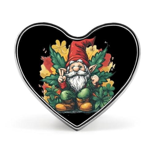Gnome Peace Zeichen Unkraut Herz Abzeichen Unisex Metall Memorial Reel Pin Revers Brosche Button Kleid Mantel Zubehör für Rucksack Hochzeit Gnome Peace Zeichen Unkraut Herz Abzeichen Unisex Metall Memorial Reel Pin Revers Brosche Button Kleid Mantel Zubehör für Rucksack Hochzeit von Oudrspo