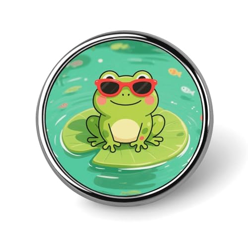 Grüner Frosch mit Sonnenbrille, Anstecknadel für Herren, Grün – Pink Galaxy, modische Brosche – süße Emaille-Anstecker, Anstecknadel aus Aluminiumlegierung für Hüte, Hemden, Taschen, Jacken und Access Grüner Frosch mit Sonnenbrille, Anstecknadel für Herren, Grün – Pink Galaxy, modische Brosche – süße Emaille-Anstecker, Anstecknadel aus Aluminiumlegierung für Hüte, Hemden, Taschen, Jacken und Access von Oudrspo