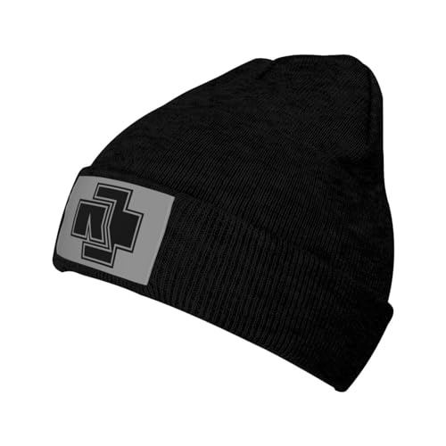 Hat for R-A-M-M-S-T-E-I-N Schädelkappe Beanie für Männer Frauen schlampige Mütze Winterhüte weiche süße Mütze Hut von Oudrspo