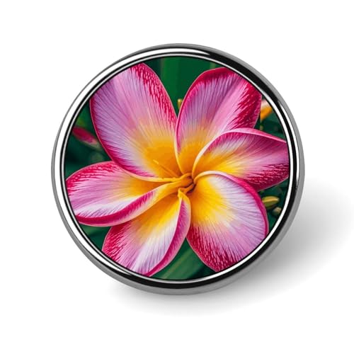 Hawaiianische bunte Blumen-Anstecknadel für Männer, handgezeichnete Skizze, Corgi-Modebrosche – süße Emaille-Anstecker, Anstecknadel aus Aluminiumlegierung für Hüte, Hemden, Taschen, Jacken und Access von Oudrspo
