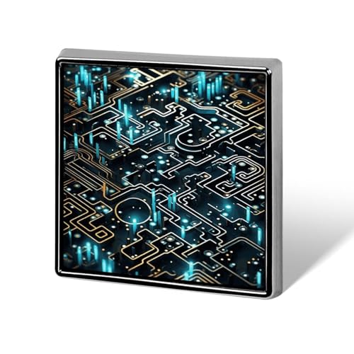 Kodierungsmuster, Anstecknadel mit Geparden-Motiv für Männer und Frauen, quadratische modische Brosche – niedliche Emaille-Abzeichen, Anstecknadel aus Aluminiumlegierung für Hüte, Hemden, Taschen, Jac Kodierungsmuster, Anstecknadel mit Geparden-Motiv für Männer und Frauen, quadratische modische Brosche – niedliche Emaille-Abzeichen, Anstecknadel aus Aluminiumlegierung für Hüte, Hemden, Taschen, Jac von Oudrspo