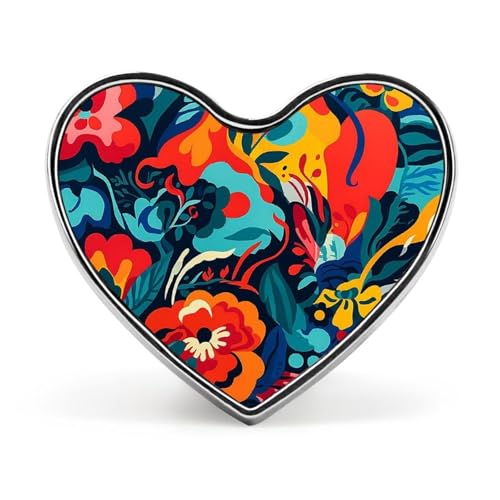 Modische Brosche mit Blumendesign – Nationalflagge und süßer lächelnder Hund, 2,5 cm, süße Emaille-Herz-Anstecker, Metall-Anstecknadeln für Männer und Frauen, dekorative Metall-Anstecknadel für Hüte, Modische Brosche mit Blumendesign – Nationalflagge und süßer lächelnder Hund, 2,5 cm, süße Emaille-Herz-Anstecker, Metall-Anstecknadeln für Männer und Frauen, dekorative Metall-Anstecknadel für Hüte, von Oudrspo
