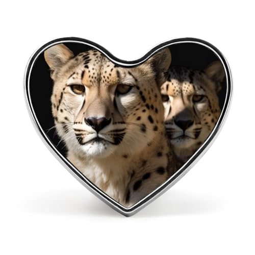 Modische Brosche mit weißem Panther – 2,5 cm große, süße Emaille-Herz-Anstecker mit weißem Panther, Metall-Anstecknadeln für Männer und Frauen, dekorative Metall-Anstecknadel für Hüte, Hemden, Taschen Modische Brosche mit weißem Panther – 2,5 cm große, süße Emaille-Herz-Anstecker mit weißem Panther, Metall-Anstecknadeln für Männer und Frauen, dekorative Metall-Anstecknadel für Hüte, Hemden, Taschen von Oudrspo