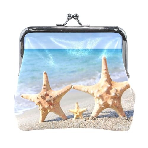 Multi 1 Damen-Geldbörse aus Leder, Hasp-Kartenschlüssel, Wechselgeldbörse, Kiss Lock, Clutch, Tasche, Damenhandtasche mit Kleiner Schnalle, Aufdruck: Große Sonnenblume von Oudrspo