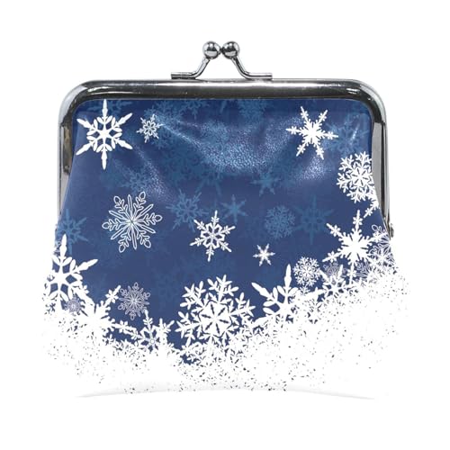 Multi 1 Damen-Geldbörse aus Leder, Hasp-Kartenschlüssel, Wechselgeldbörse, Kiss Lock, Clutch, Tasche, Damenhandtasche mit Kleiner Schnalle, Aufdruck: Orange Fox von Oudrspo