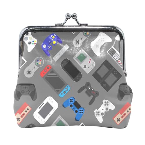 Multi 17 Damen-Geldbörse aus Leder, Hasp-Kartenschlüssel, Wechselgeldbörse, Kiss Lock, Clutch, Tasche, Damenhandtasche mit Kleiner Schnalle, Aufdruck: Gelbe Sonnenblume auf Schwarz von Oudrspo