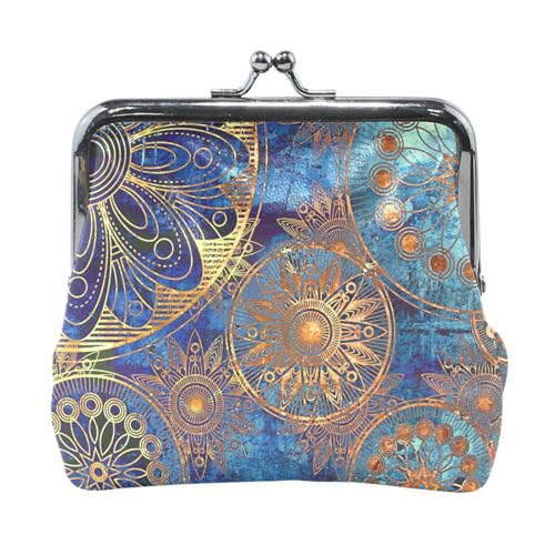 Multi 2 Damen-Geldbörse aus Leder, Hasp-Kartenschlüssel, Wechselgeldbörse, Kiss Lock, Clutch, Tasche, Damen-Handtasche mit Kleiner Schnalle, Aufdruck „Happy Thanksgiving Turkey Falling Leaves On Wood Multi 2 Damen-Geldbörse aus Leder, Hasp-Kartenschlüssel, Wechselgeldbörse, Kiss Lock, Clutch, Tasche, Damen-Handtasche mit Kleiner Schnalle, Aufdruck „Happy Thanksgiving Turkey Falling Leaves On Wood von Oudrspo