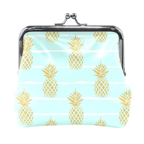 Multi 2 Damen-Geldbörse aus Leder, Hasp-Kartenschlüssel, Wechselgeldbörse, Kiss Lock, Clutch, Tasche, Damenhandtasche mit Kleiner Schnalle, Aufdruck: Große Sonnenblume von Oudrspo