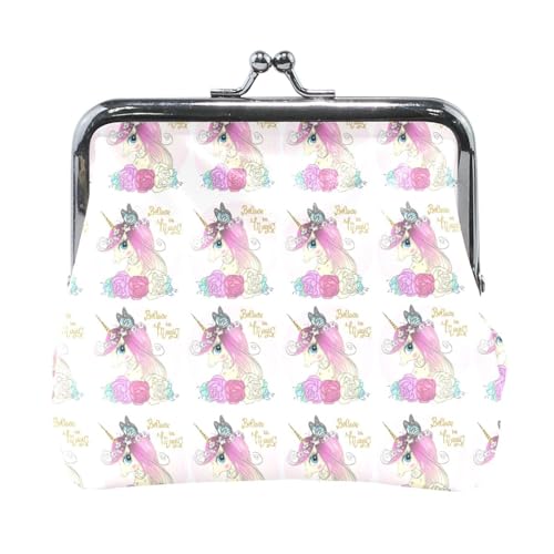 Multi 3 Damen-Geldbörse aus Leder, Hasp-Kartenschlüssel, Wechselgeldbörse, Kiss Lock, Clutch, Tasche, Damenhandtasche mit Kleiner Schnalle, Aufdruck: Schönes Sonnenblumenfeld im Sommer von Oudrspo