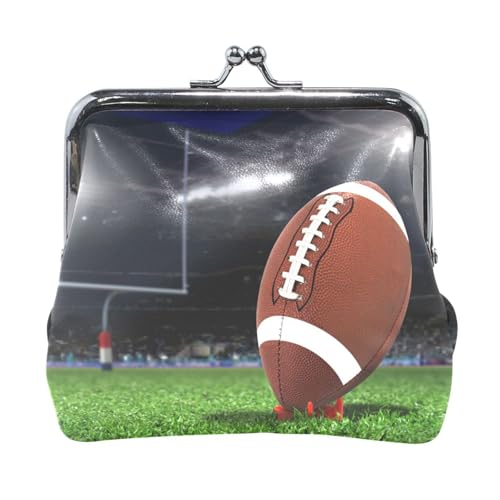 Multi 4 Damen-Geldbörse aus Leder, Hasp-Kartenschlüssel, Wechselgeldbörse, Kiss Lock, Clutch, Tasche, Damenhandtasche mit Kleiner Schnalle, Aufdruck: Gelbe Sonnenblume auf Schwarz von Oudrspo