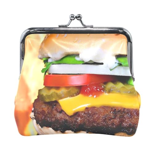 Multi 9 Damen-Geldbörse aus Leder, Hasp-Kartenschlüssel, Wechselgeldbörse, Kiss Lock, Clutch, Tasche, Damen-Handtasche mit kleiner Schnalle, bedruckt mit bunten Weihnachts- und Neujahrslichtern, nahtl von Oudrspo