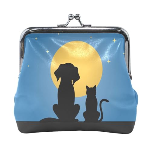 Multi 9 Damen-Geldbörse aus Leder, Hasp-Kartenschlüssel, Wechselgeldbörse, Kiss Lock, Clutch, Tasche, Damenhandtasche mit Kleiner Schnalle, Aufdruck Sushi Faces Sashimi Set von Oudrspo