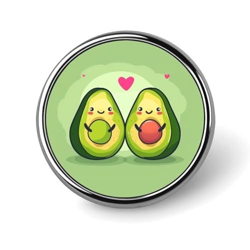 Niedliche Cartoon-Avocado-Brosche, rund, Anstecknadel, Revers, Krawattennadel für Damen und Herren, Büroangestellte, Lehrer, Dekoration Niedliche Cartoon-Avocado-Brosche, rund, Anstecknadel, Revers, Krawattennadel für Damen und Herren, Büroangestellte, Lehrer, Dekoration von Oudrspo