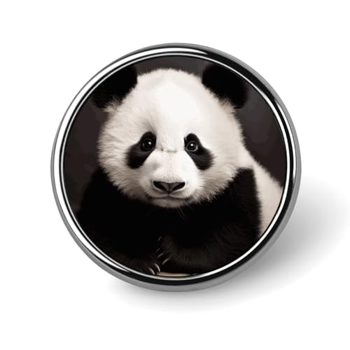Niedliche schwarz-weiße Panda-Anstecknadel für Männer, modische Brosche mit Giraffe und Sonnenblume – niedliche Emaille-Abzeichen, Anstecknadel aus Aluminiumlegierung für Hüte, Hemden, Taschen, Jacken Niedliche schwarz-weiße Panda-Anstecknadel für Männer, modische Brosche mit Giraffe und Sonnenblume – niedliche Emaille-Abzeichen, Anstecknadel aus Aluminiumlegierung für Hüte, Hemden, Taschen, Jacken von Oudrspo