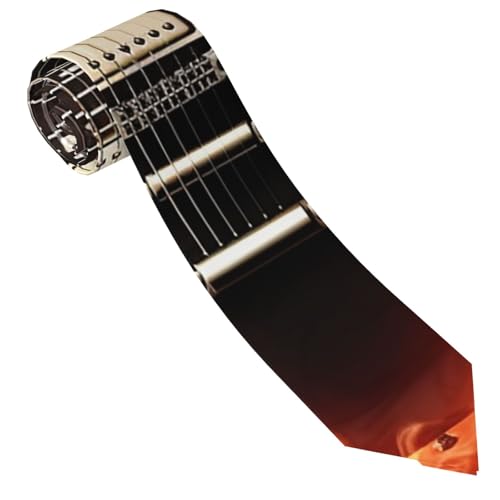 Oudrspo Herren Krawatte Klassisch Mode Seidenkrawatte Rock Gitarre Krawatten Männer Formelle Anlässe Business Krawatten Oudrspo Herren Krawatte Klassisch Mode Seidenkrawatte Rock Gitarre Krawatten Männer Formelle Anlässe Business Krawatten von Oudrspo