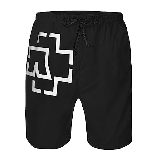 Oudrspo Herren Shorts Casual Classic Fit Draw String Summer Beach Shorts mit elastischer Taille und Taschen von Oudrspo
