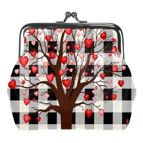 Oudrspo Multi-10 Süßes Muster Damen Kiss Lock Geldbörsen und Handtaschen Umhängetasche Schnalle Geldbörse von Oudrspo