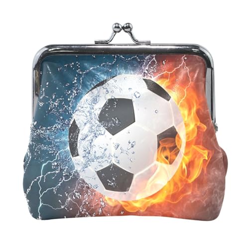 Oudrspo Multi 16 Damen-Geldbörse aus Leder, Hasp-Kartenschlüssel, Wechselgeldbörse, Kiss Lock, Clutch, Tasche, Damenhandtasche mit Kleiner Schnalle, Bedruckt, Kieselsteinstruktur von Oudrspo