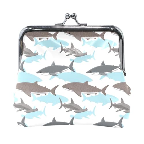 Oudrspo Multi 19 Damen-Geldbörse aus Leder, Hasp-Kartenschlüssel, Wechselgeldbörse, Kiss Lock, Clutch, Tasche, Damenhandtasche mit Kleiner Schnalle, Motiv: e, Muscheln auf Holz von Oudrspo