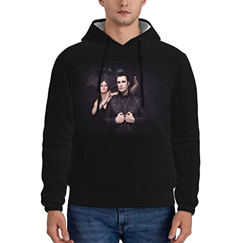 Oudrspo Sweatshirt for Blut-Engel Herren Casual Hoodie Leichtes Langarm Sport mit Kapuze -Sweatshirts mit Kapuzenpullover von Oudrspo