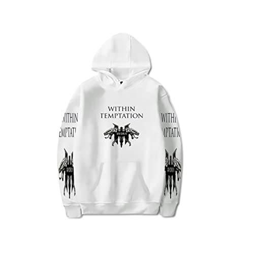 Oudrspo Within Sweatshirt Temptation Herren Casual Hoodie Leichtes Langarm Sport mit Kapuze -Sweatshirts mit Kapuzenpullover von Oudrspo