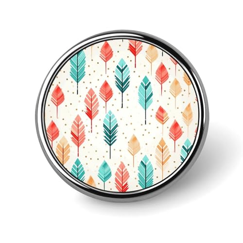 Runde Brosche mit Pfeilen in Korallen- und Blaugrüntönen, modische Revers-Krawattennadeln, leichte Metallbrosche für Männer und Frauen, Kostüm, dekoratives Accessoire Runde Brosche mit Pfeilen in Korallen- und Blaugrüntönen, modische Revers-Krawattennadeln, leichte Metallbrosche für Männer und Frauen, Kostüm, dekoratives Accessoire von Oudrspo