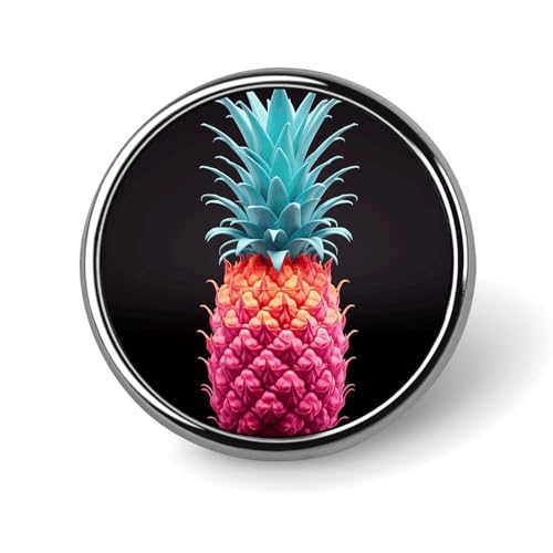 Runde Brosche mit farbigem Kiefernholz, modische Revers-Krawattennadeln, leichte Metallbrosche, Abzeichen für Männer und Frauen, Kostüm, dekoratives Accessoire Runde Brosche mit farbigem Kiefernholz, modische Revers-Krawattennadeln, leichte Metallbrosche, Abzeichen für Männer und Frauen, Kostüm, dekoratives Accessoire von Oudrspo