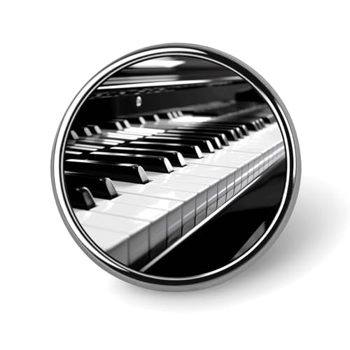 Schwarz-weiße Anstecknadel mit Klaviertastatur für Männer, modische Brosche mit Katze und Herz, süße Emaille-Anstecker, Anstecknadel aus Aluminiumlegierung für Hüte, Hemden, Taschen, Jacken und Access Schwarz-weiße Anstecknadel mit Klaviertastatur für Männer, modische Brosche mit Katze und Herz, süße Emaille-Anstecker, Anstecknadel aus Aluminiumlegierung für Hüte, Hemden, Taschen, Jacken und Access von Oudrspo