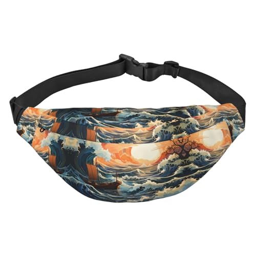 Sea and Sail Stilvolle und praktische Gürteltasche für Damen – Bequeme Gürteltasche für Outdoor-Aktivitäten, Lauf-Gürteltasche, von Oudrspo