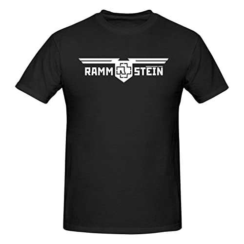 Herrenanpassungs-Kurzärmler-Crewneck-T-Shirt, klassisches Baumwoll-T-Shirt von Oudrspo