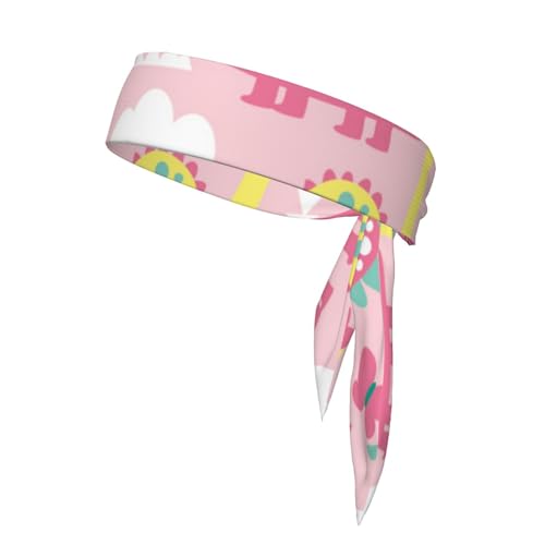 Sport Kopf Krawatten Unisex Krawatte Stirnbänder Bandanas Workout Haar Band Schweißbänder von Oudrspo