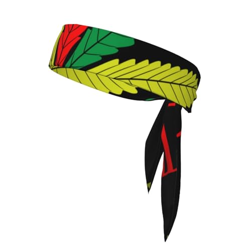 Sport Kopf Krawatten Unisex Krawatte Stirnbänder Bandanas Workout Haar Band Schweißbänder von Oudrspo