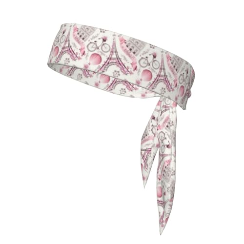 Sport Kopf Krawatten Unisex Krawatte Stirnbänder Binden Zurück Bandanas Workout Haar Band von Oudrspo