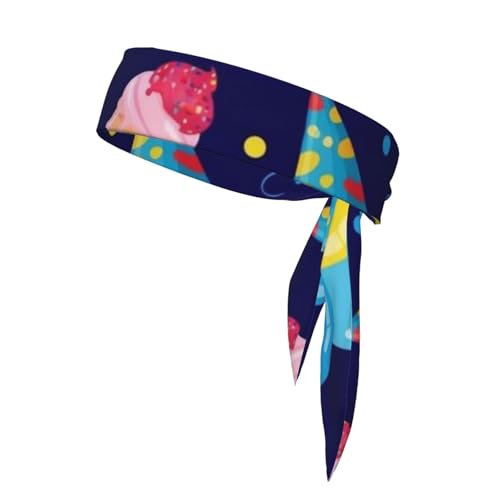 Sport-Stirnband für Damen und Herren, sportlich, leicht, bequem, Schweißband von Oudrspo