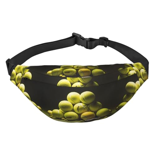 Tennis Diagramm Stilvolle und praktische Gürteltasche für Frauen - Bequeme Gürteltasche für Outdoor-Aktivitäten, Lauf-Gürteltasche, von Oudrspo