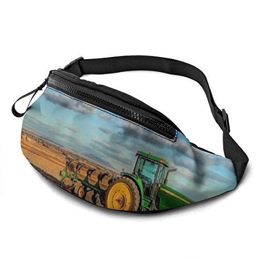 Traktor-Hüfttasche, verstellbare Trägertasche mit Kopfhöreranschluss für Männer und Frauen von Oudrspo