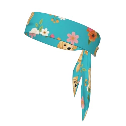 Unisex Kopf Krawatte Stirnband Sport Haar Band Nicht-Slip Athletisch Workout Schweißbänder von Oudrspo