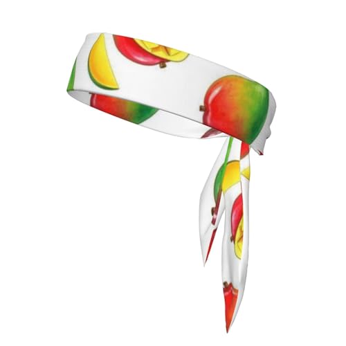Unisex Kopf Krawatte Stirnband Sport Haar Band Nicht-Slip Athletisch Workout Schweißbänder von Oudrspo