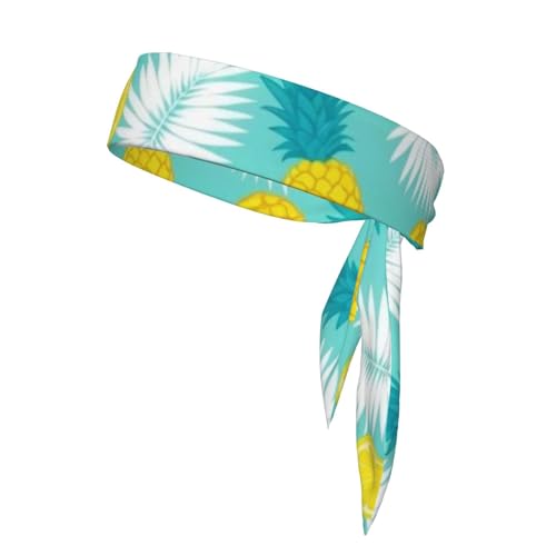 Unisex Kopf Krawatte Stirnband Sport Haar Band Nicht-Slip Athletisch Workout Schweißbänder von Oudrspo