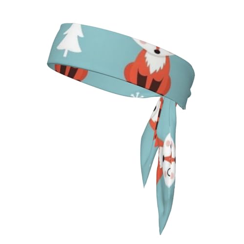 Unisex Kopf Krawatte Stirnband Sport Haar Band Nicht-Slip Athletisch Workout Schweißbänder von Oudrspo