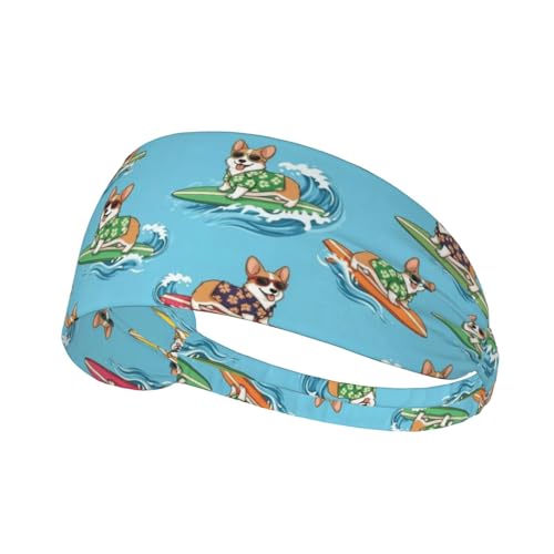 Vollmond Sasquatch Gepard schwarze Stirnbänder für Frauen rutschfeste weiche elastische Haarbänder Yoga Laufen Sport Workout Gym Kopfwickel Stoff Bandana von Oudrspo